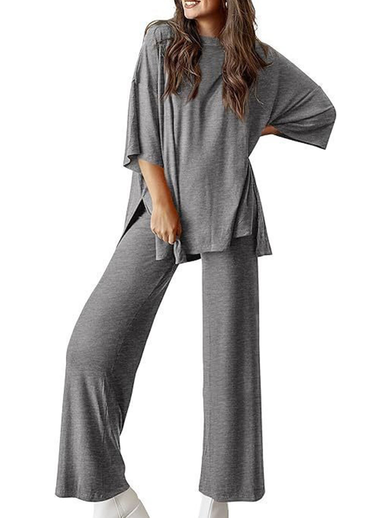 Loose Fit Casual Two Piece Set_CWSTB01013