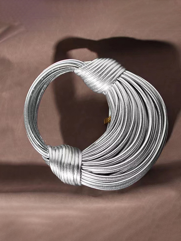 Geometric Zipper Handbags