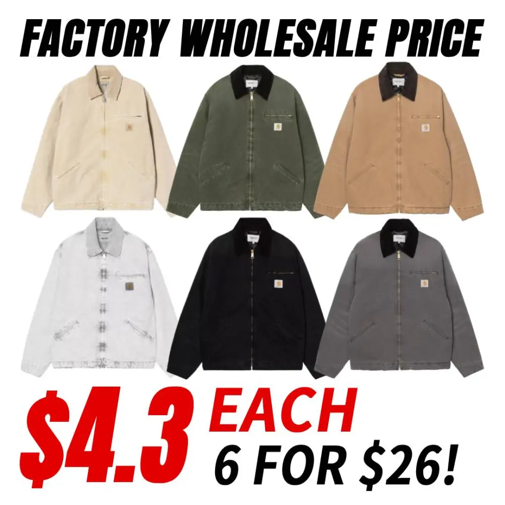 ⏰ Limited Time! 🔥 Men’s Retro Workwear Canvas Jacket – Detroit Style Heavy Duty Coat