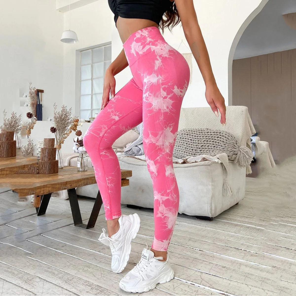 Tie-Dye Butt-Lifting Leggings