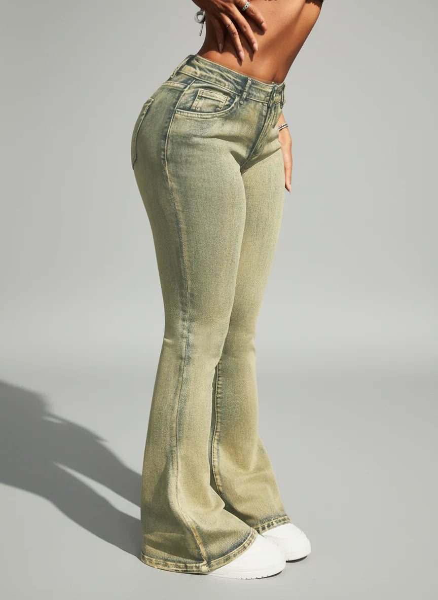 Desert Bloom Bootcut Jeans