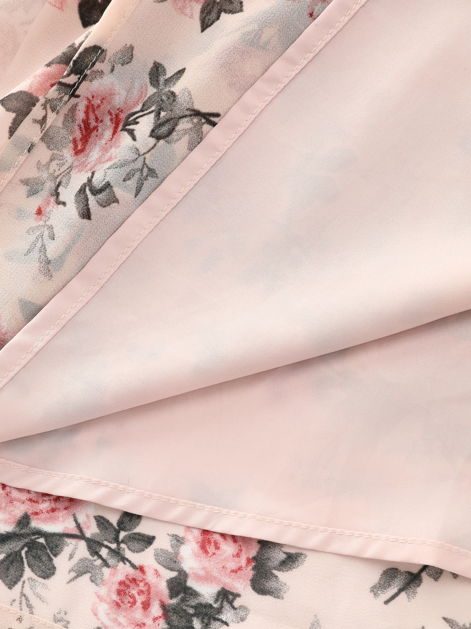 Floral Print Shirred Waist Maxi Dress