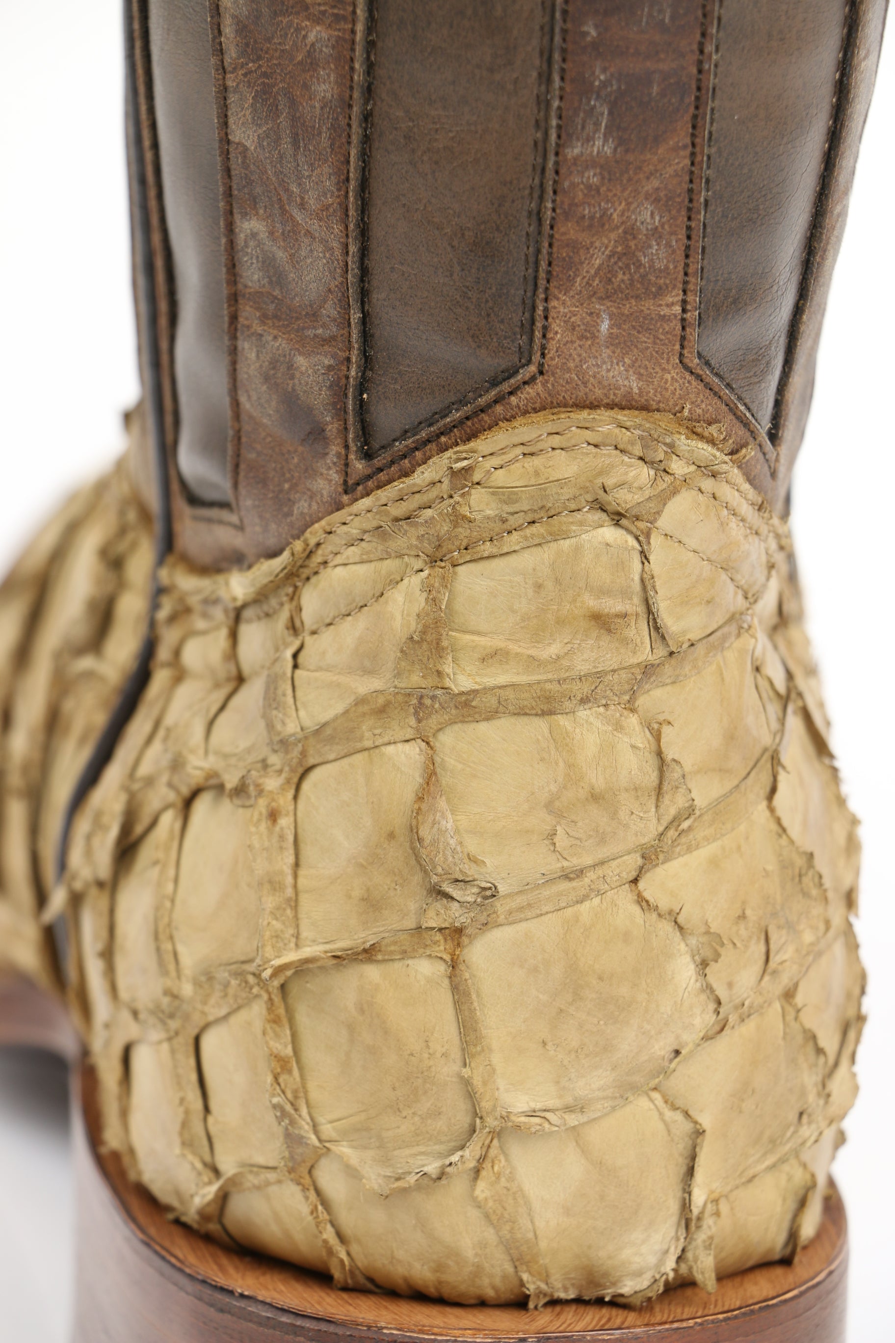 Chero's Premium Exotic Pirarucu Desert Sand Clearance Sale 70%OFF