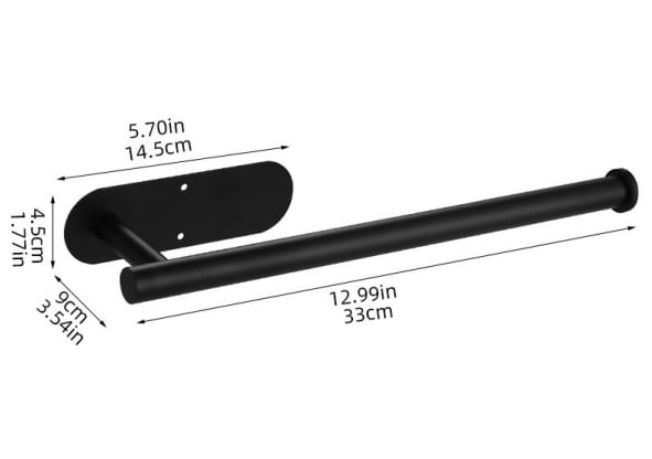 🧻Under Cabinet Paper Towel Holder – Declutter Your Kitchen Counter in Seconds ✨