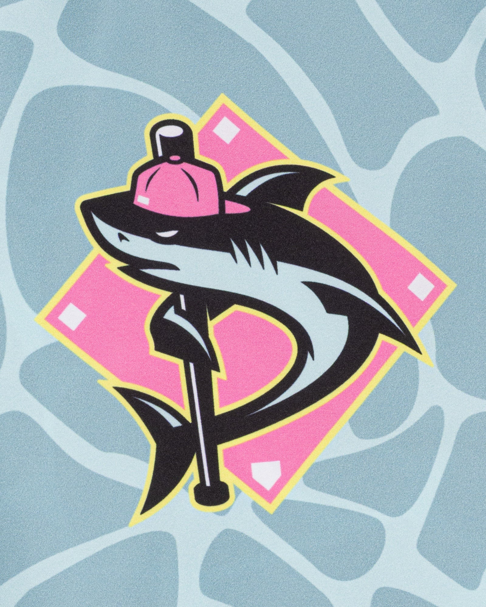 Shark Attack Cage Trunks (Clear Water) - Youth