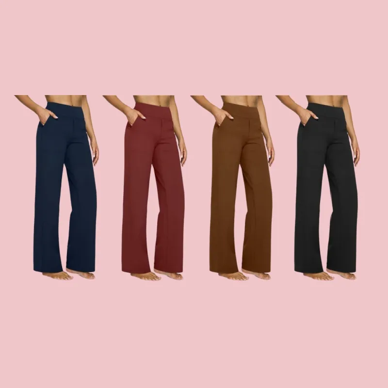 Loose High-Waist Business Casual Pants(Just $3 Each!)