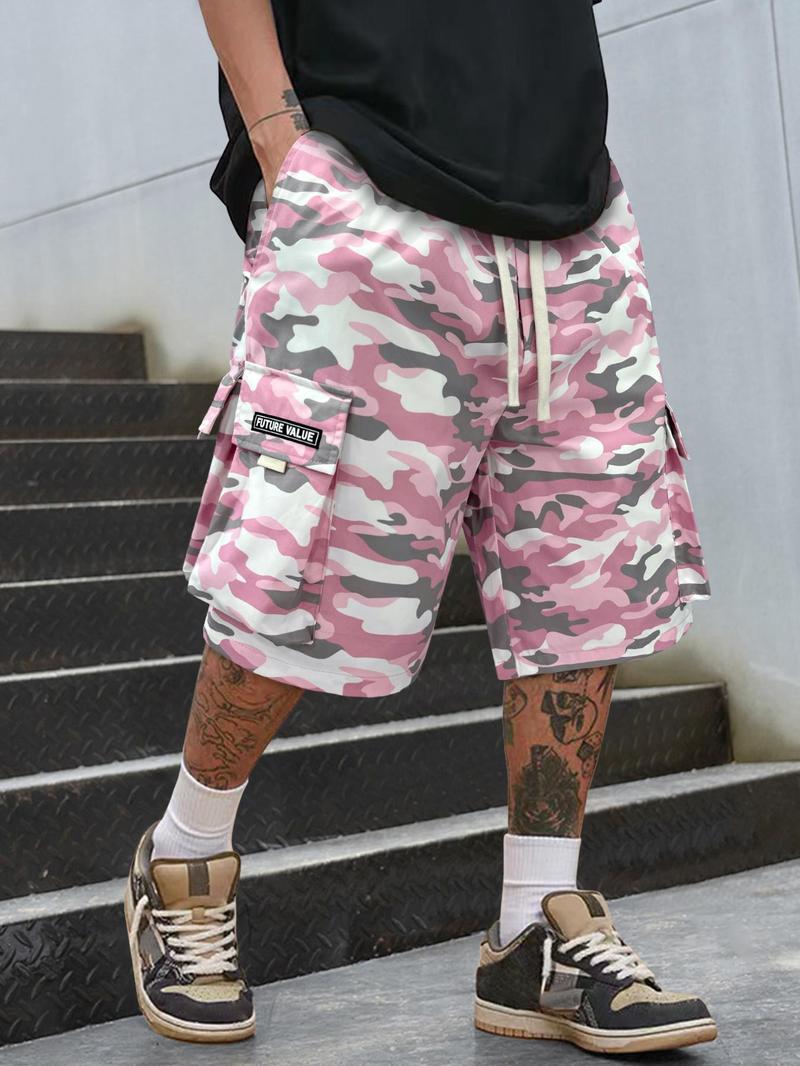 Men's Street Camo Cargo Shorts (Loose Fit)