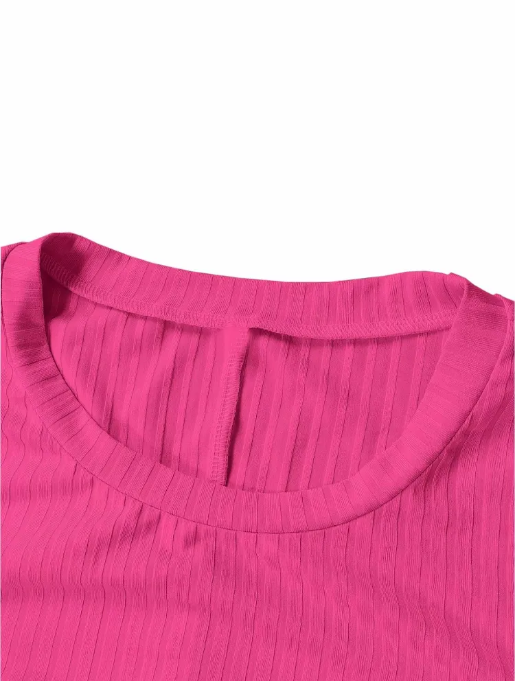 Plus Size Casual Summer Bodycon Dress with Pockets