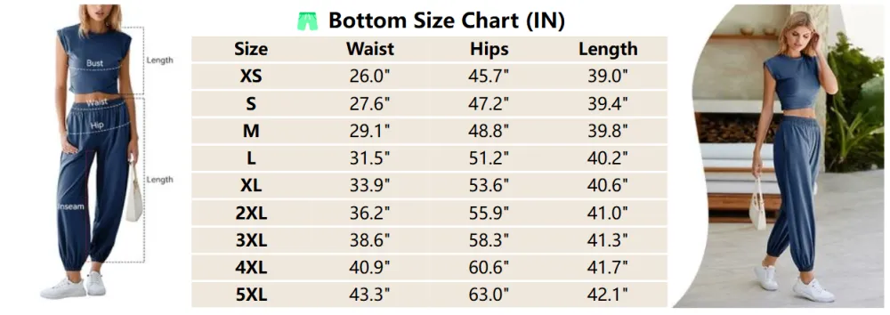 Women's Two-Piece Casual Suit Short Top (Under $3 a set!)