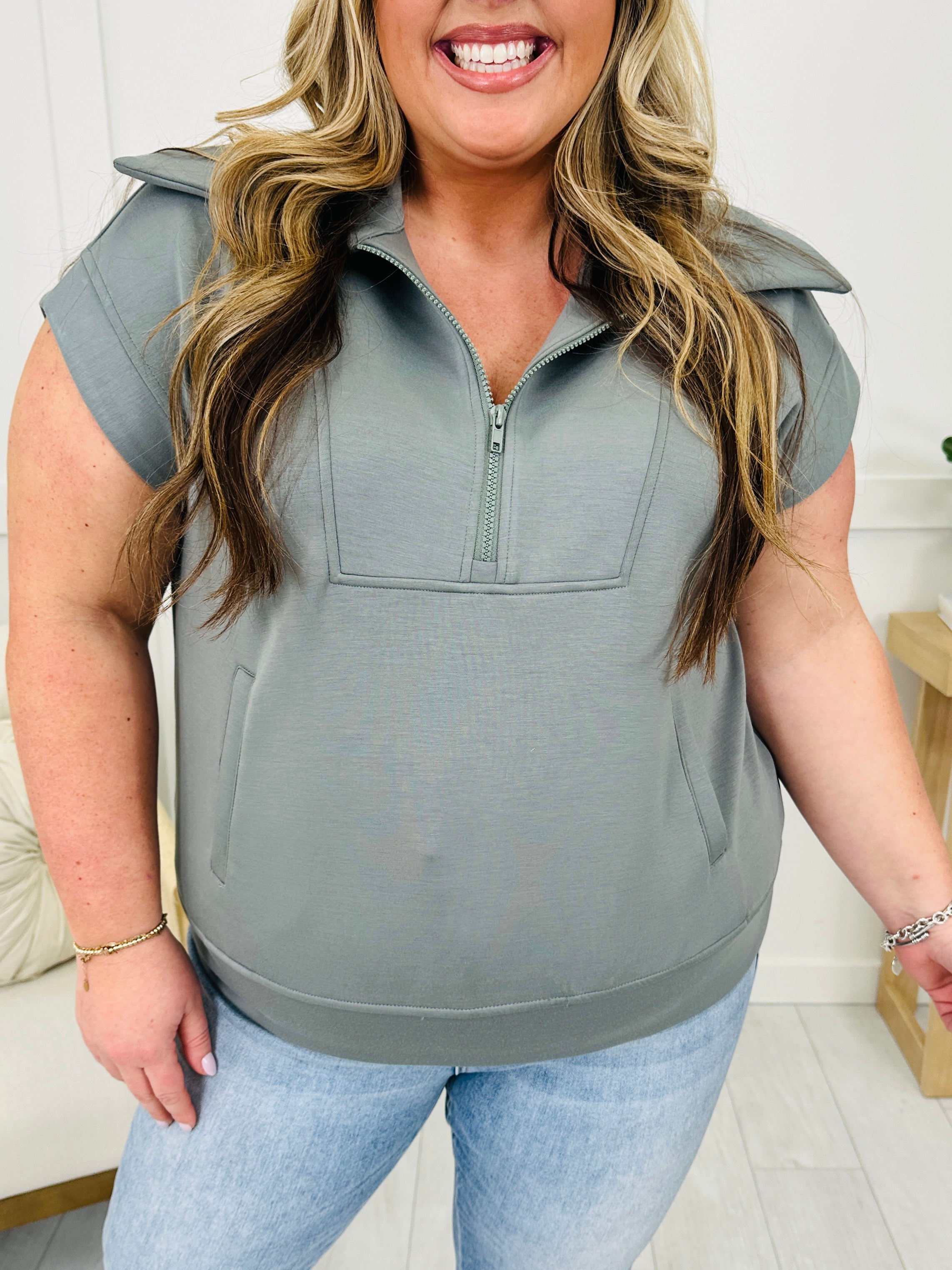 Super Scuba Short Sleeve Pullover- Multiple Colors!