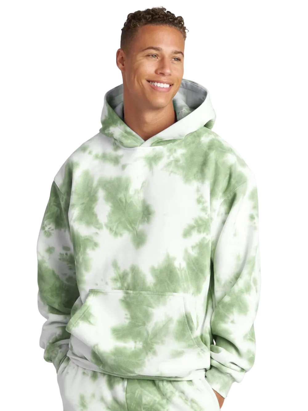 Tie-dye unisex hooded sweatshirt