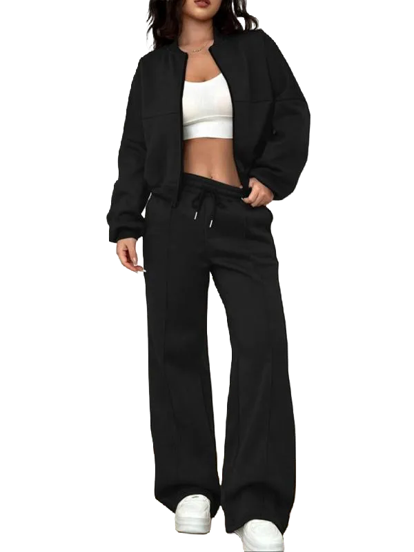 Women's Two-piece Set Solid