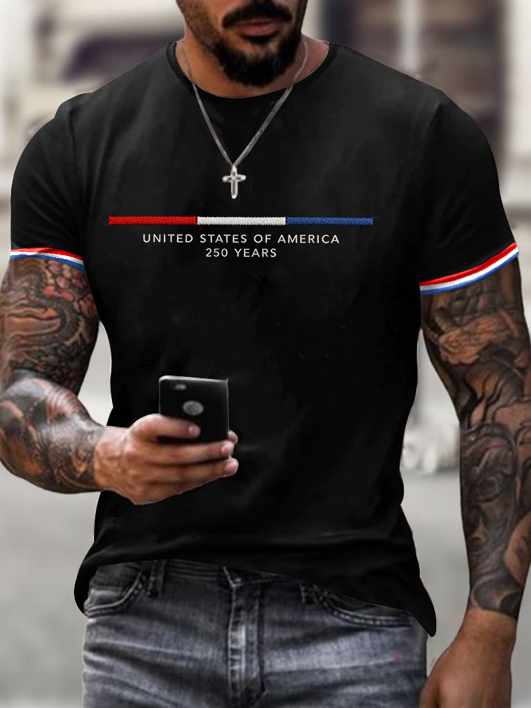 Men'S America 250th Anniversary T-Shirt