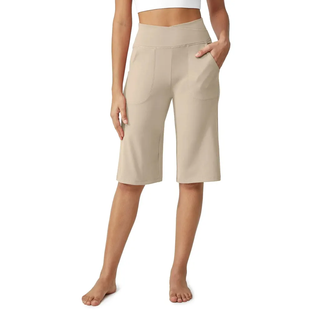 Loose High-Waist Casual Cropped Yoga Pants(New Arrivals)