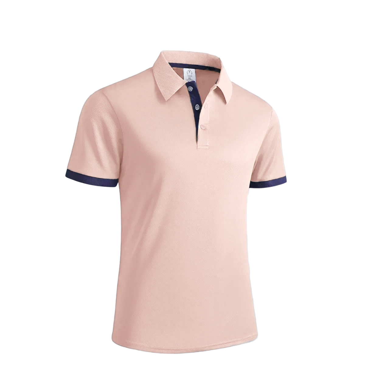 Men's Soft Breathable Business Casual Polo Shirt
