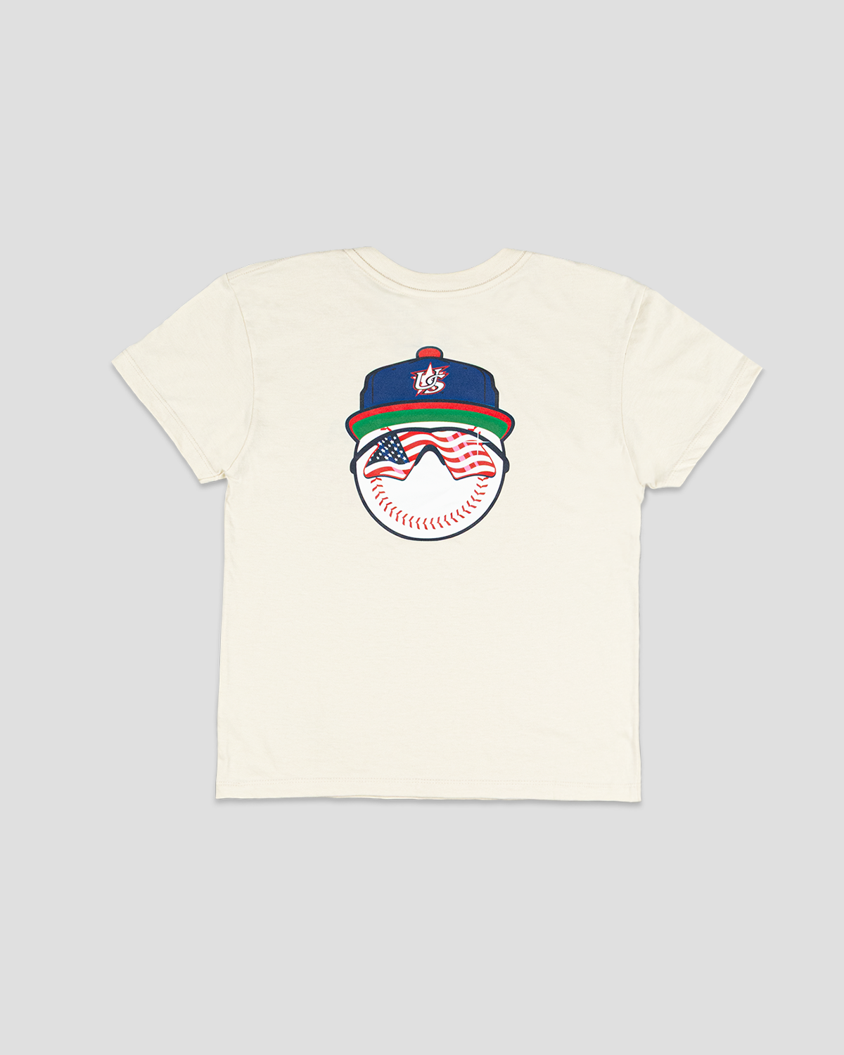 Yuvi Happy Place Youth T-Shirt - Baseballism x USA Baseball