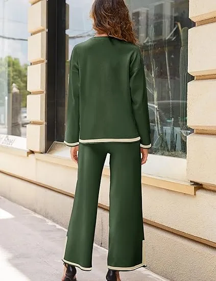 Sweater Sets Women 2 Piece Outfits