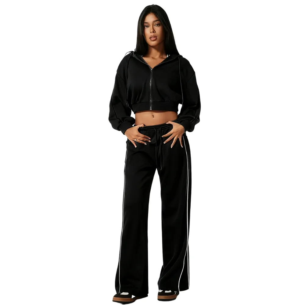 Hooded Tracksuit Set