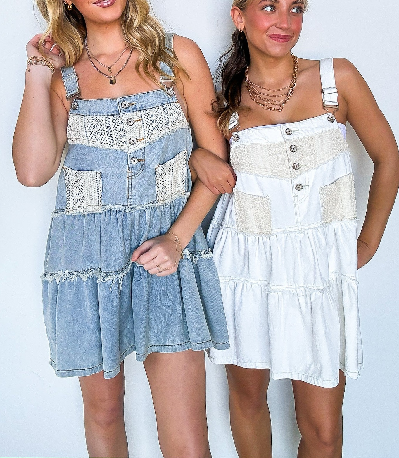 Denim Overall Dress