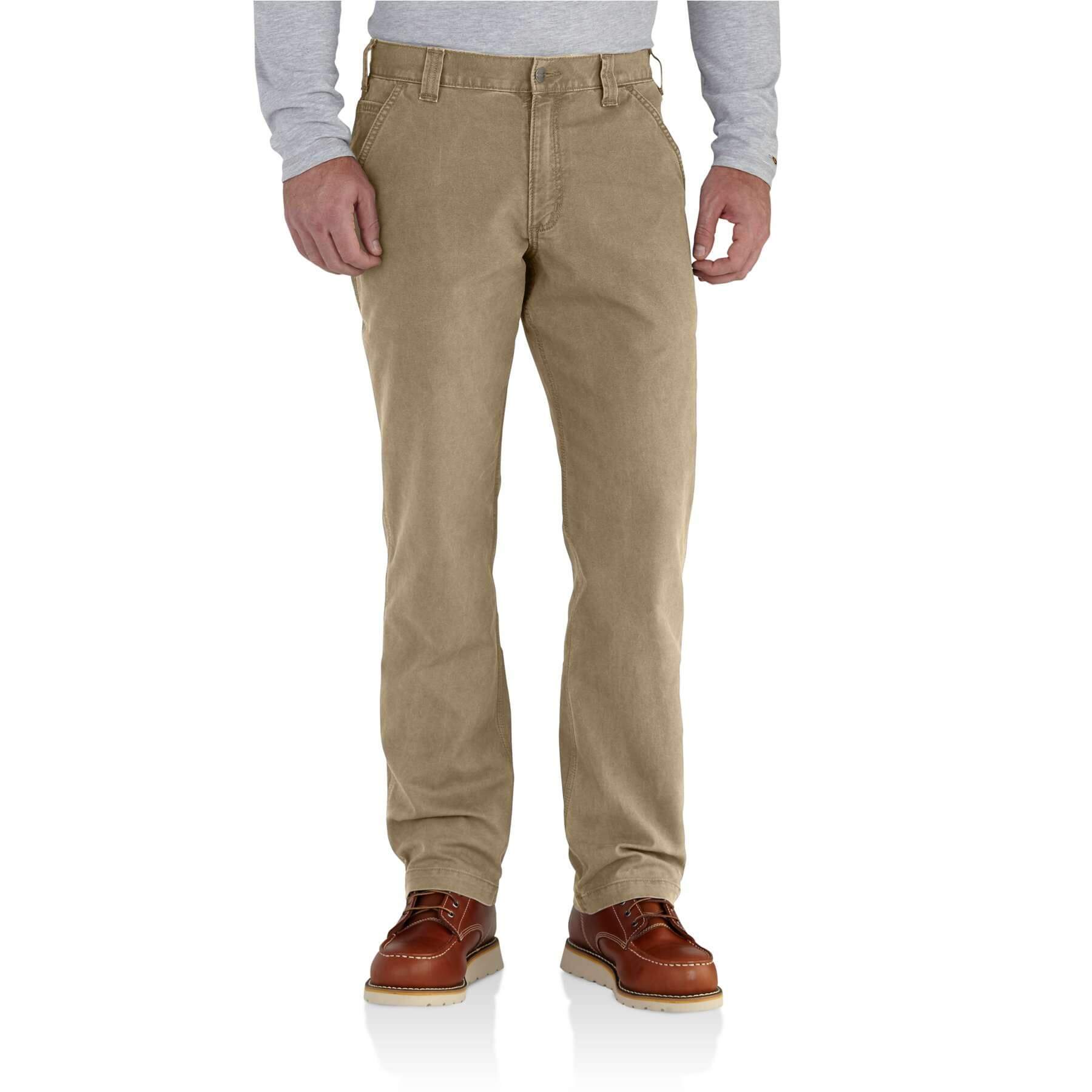 CHT Rugged Flex Relaxed Fit Canvas Work Trousers 102291