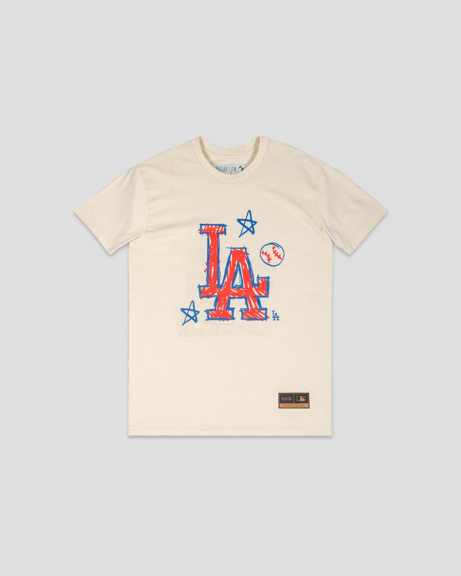 Crayon Series Youth T-Shirt - Los Angeles Dodgers