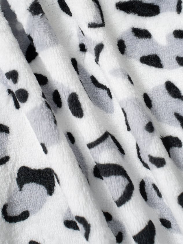 Loose Simple Leopard Pants