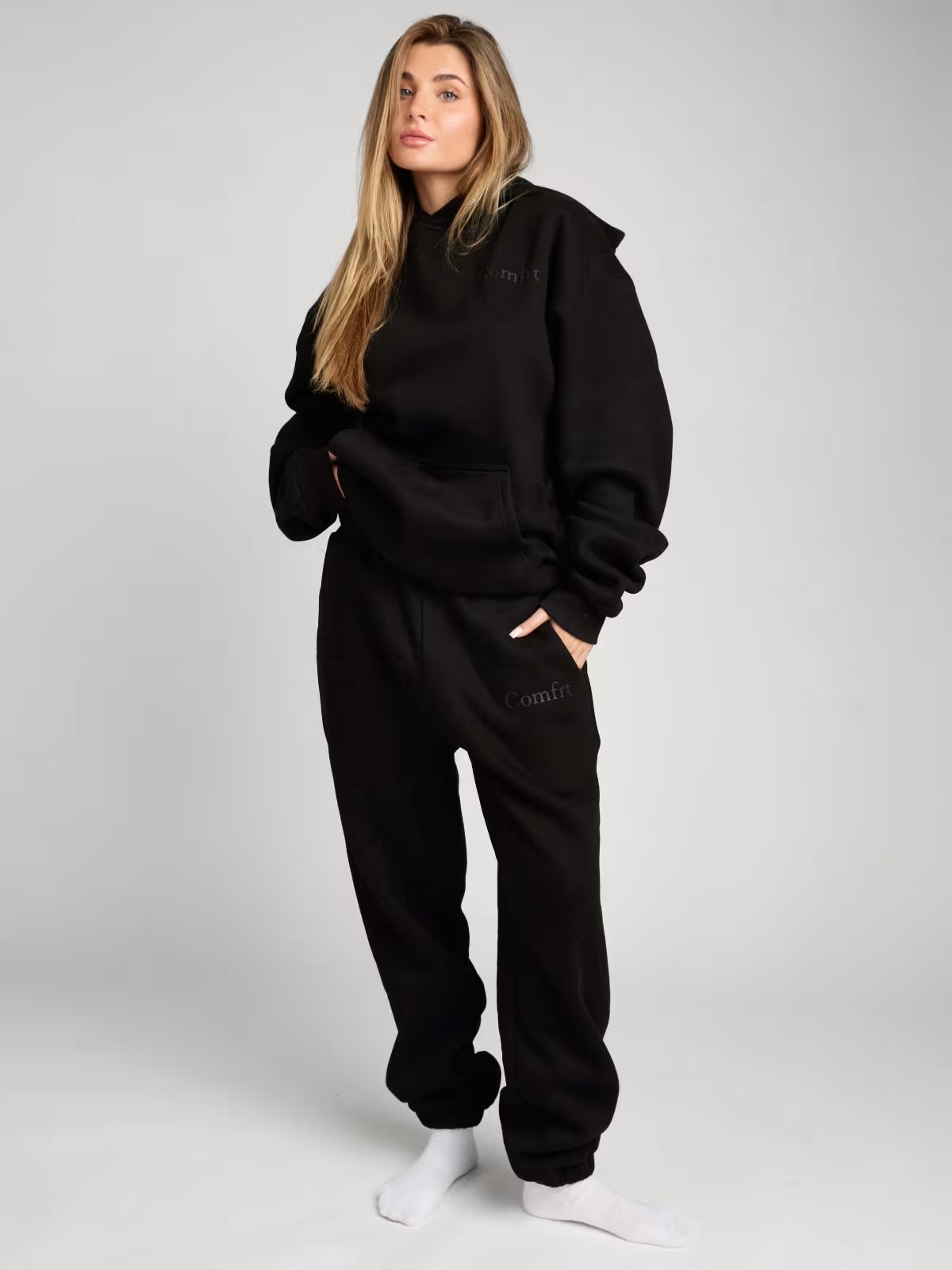 Unisex Minimalist Hoodie & Sweatpants Set