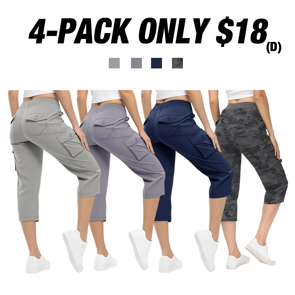 Women's Cargo Pants Plus Size