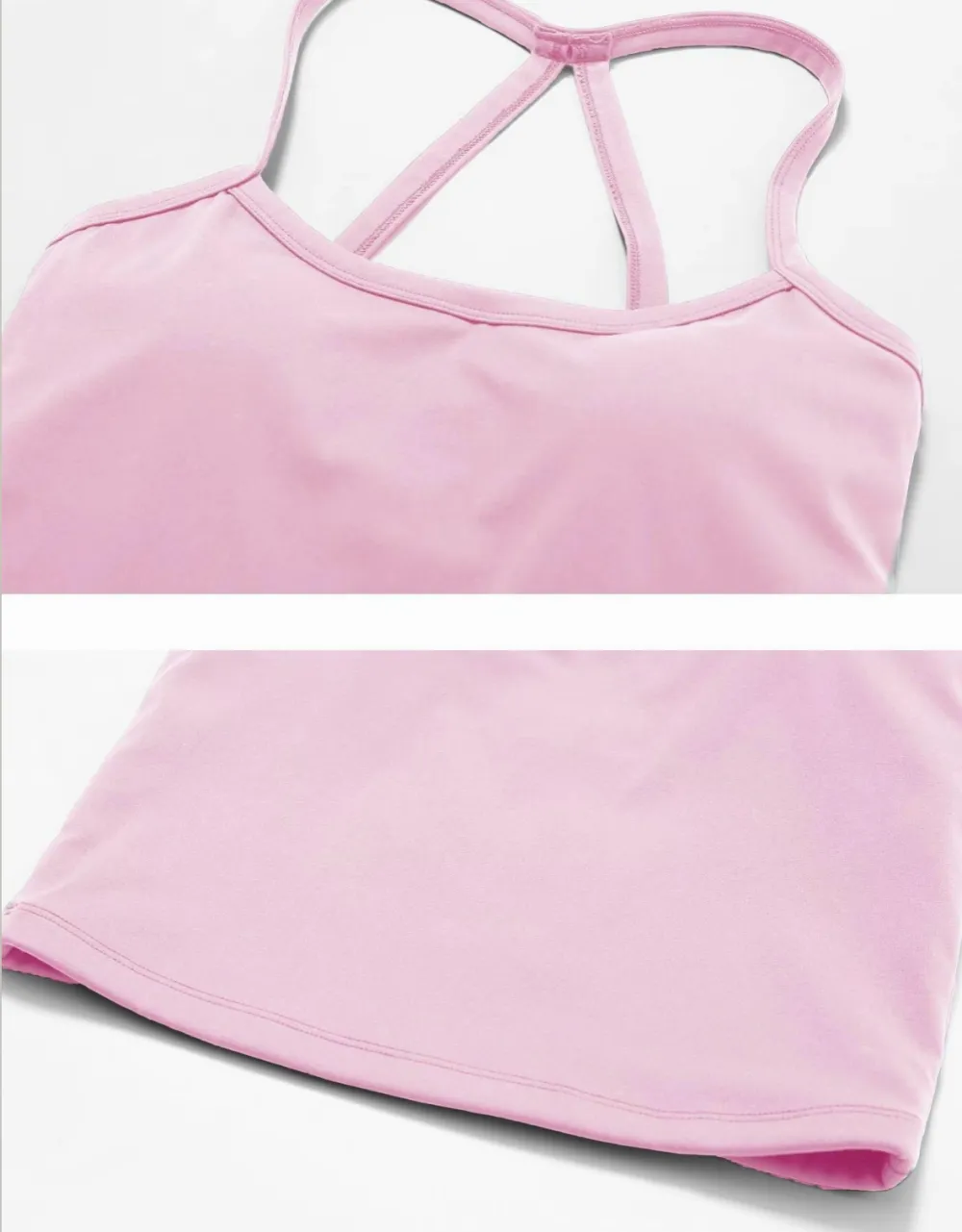 Women's Solid Cami Top & Shorts Fitness Sportswear Set (Just $3 a set!)