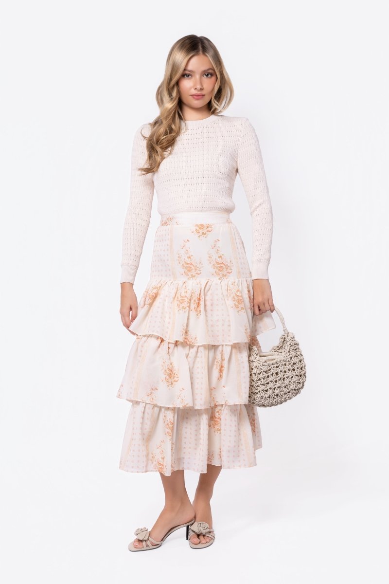 Suri Skirt (Ivory)