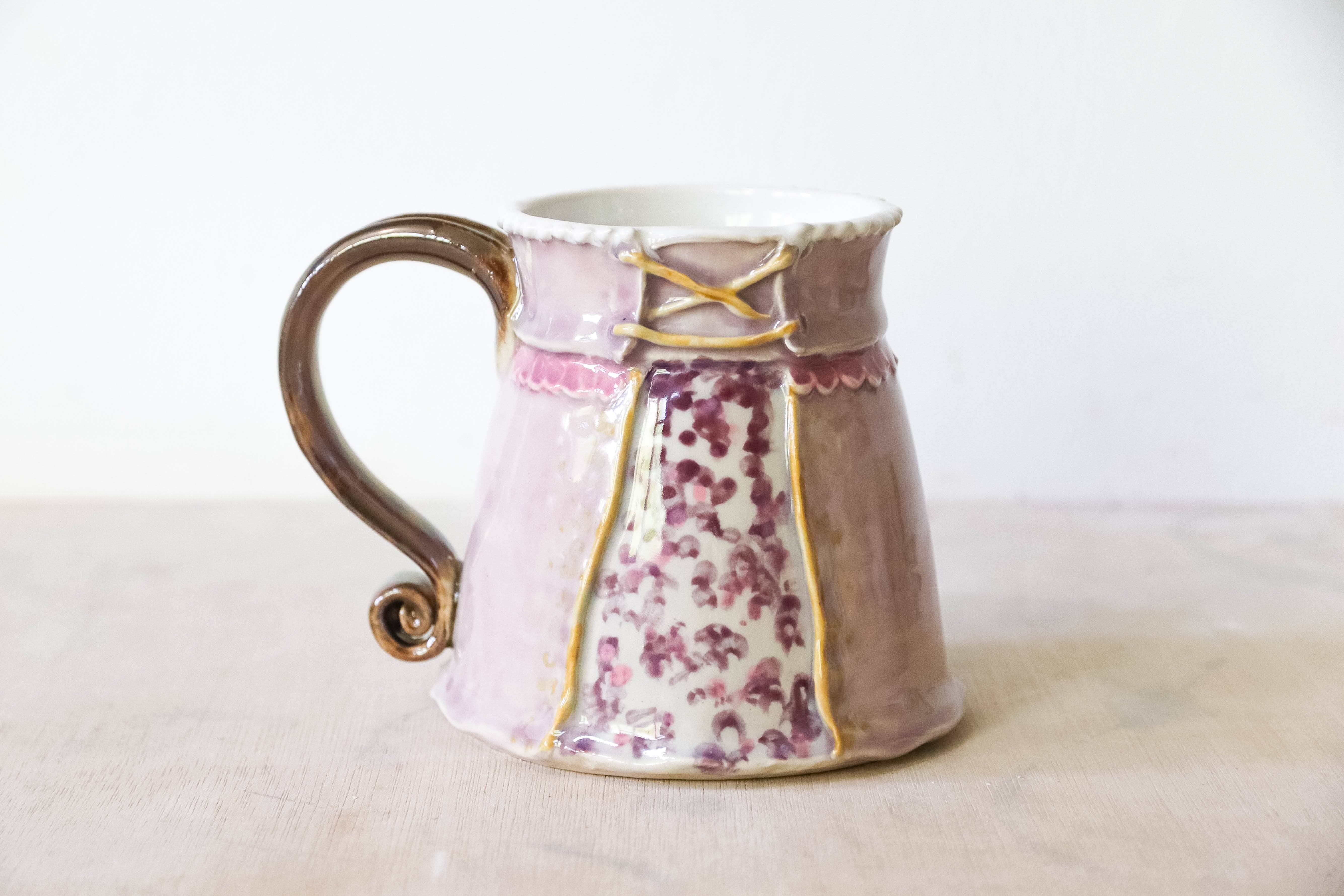 Rapunzel Dress Stoneware Mug