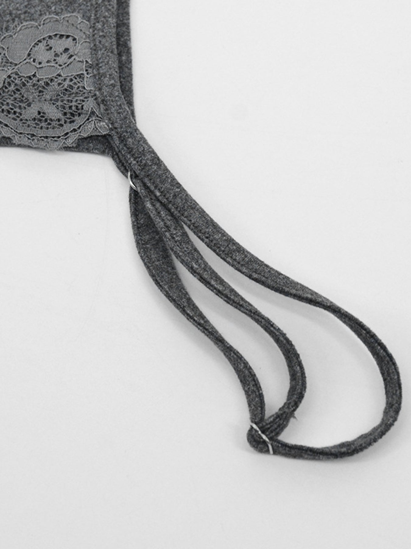 Lace Trim Bodycon Mini Dress