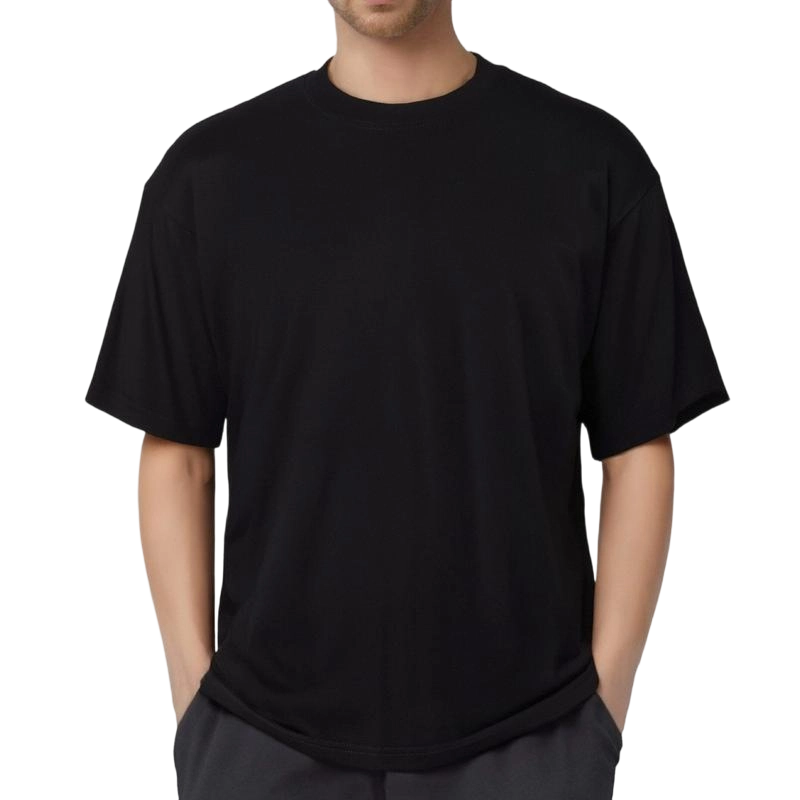 No Sagging! Heavyweight Oversized TShirts - Shape-Retaining, Thick Cotton, Strong Neckline & Premium Look Mens Tshirts Crewneck Tees for Summer & Spring