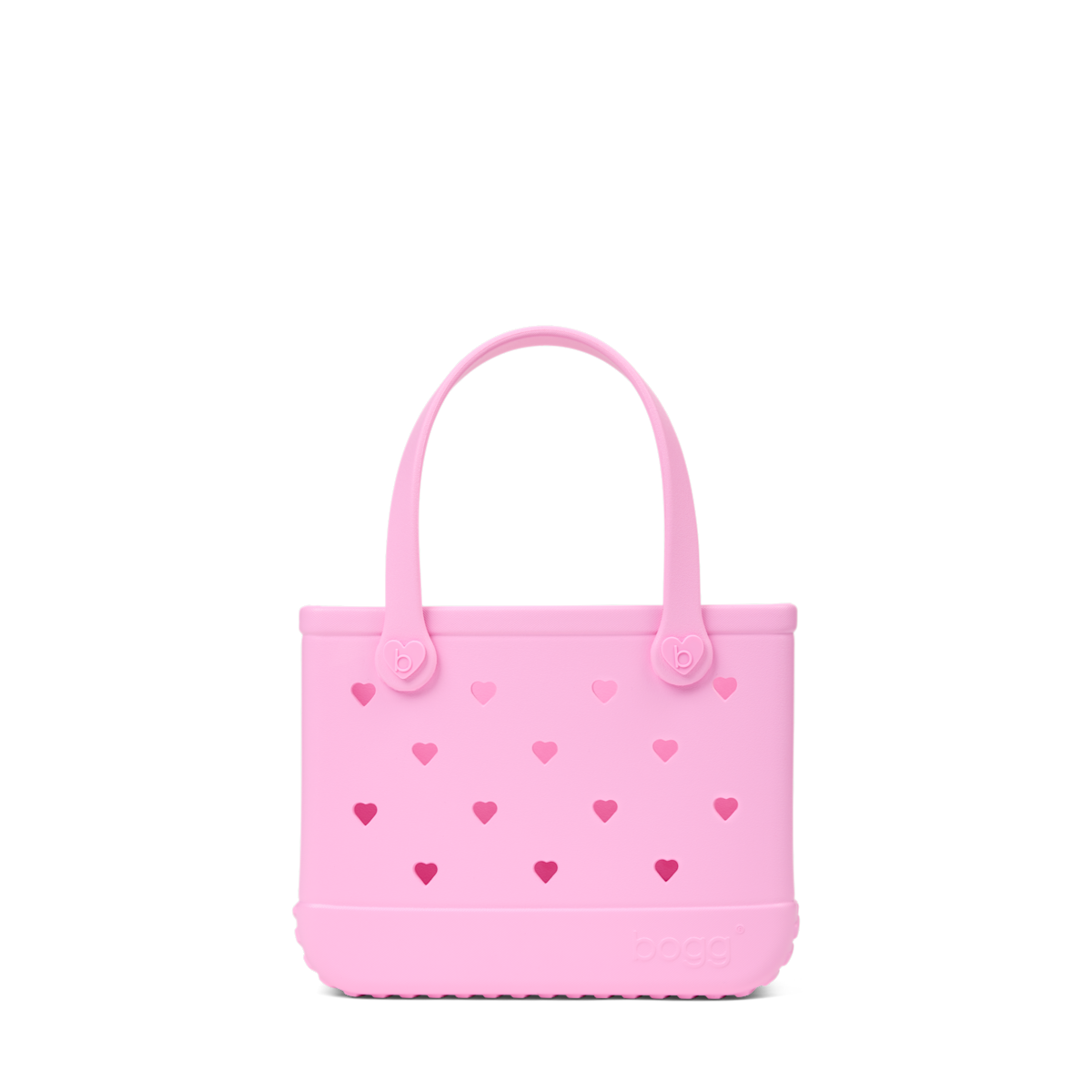Bitty Bogg Bag - Cut Out Heart Pink Taffy