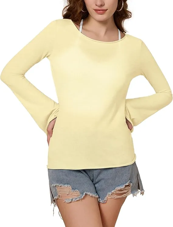 Lightweight Long Sleeve Blouse For Women