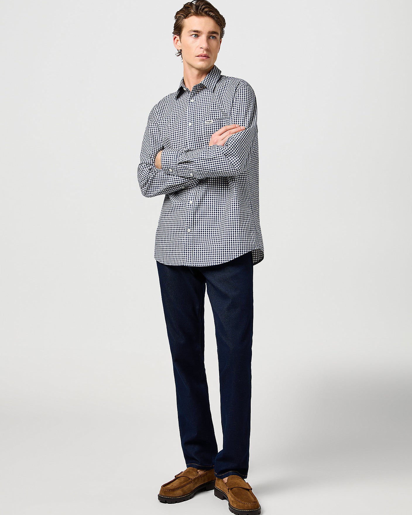 Greensboro Epic Soft Lightweight Regular Fit Mens Jeans - Moonlight Rinse