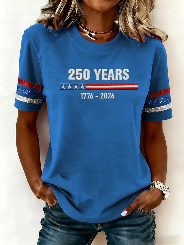 250 Years Semiquincentennial Patriotic Graphic Tee