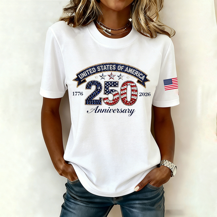 Women'S USA 250th Anniversary T-Shirt