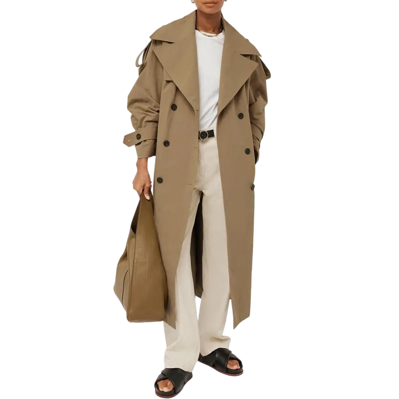 Women’s Oversized Long Trench Coat