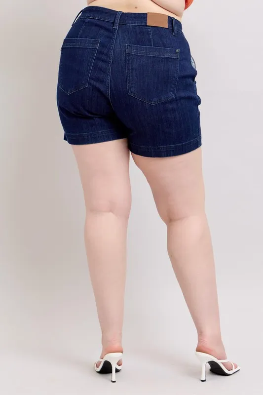 High Waist Denim Shorts