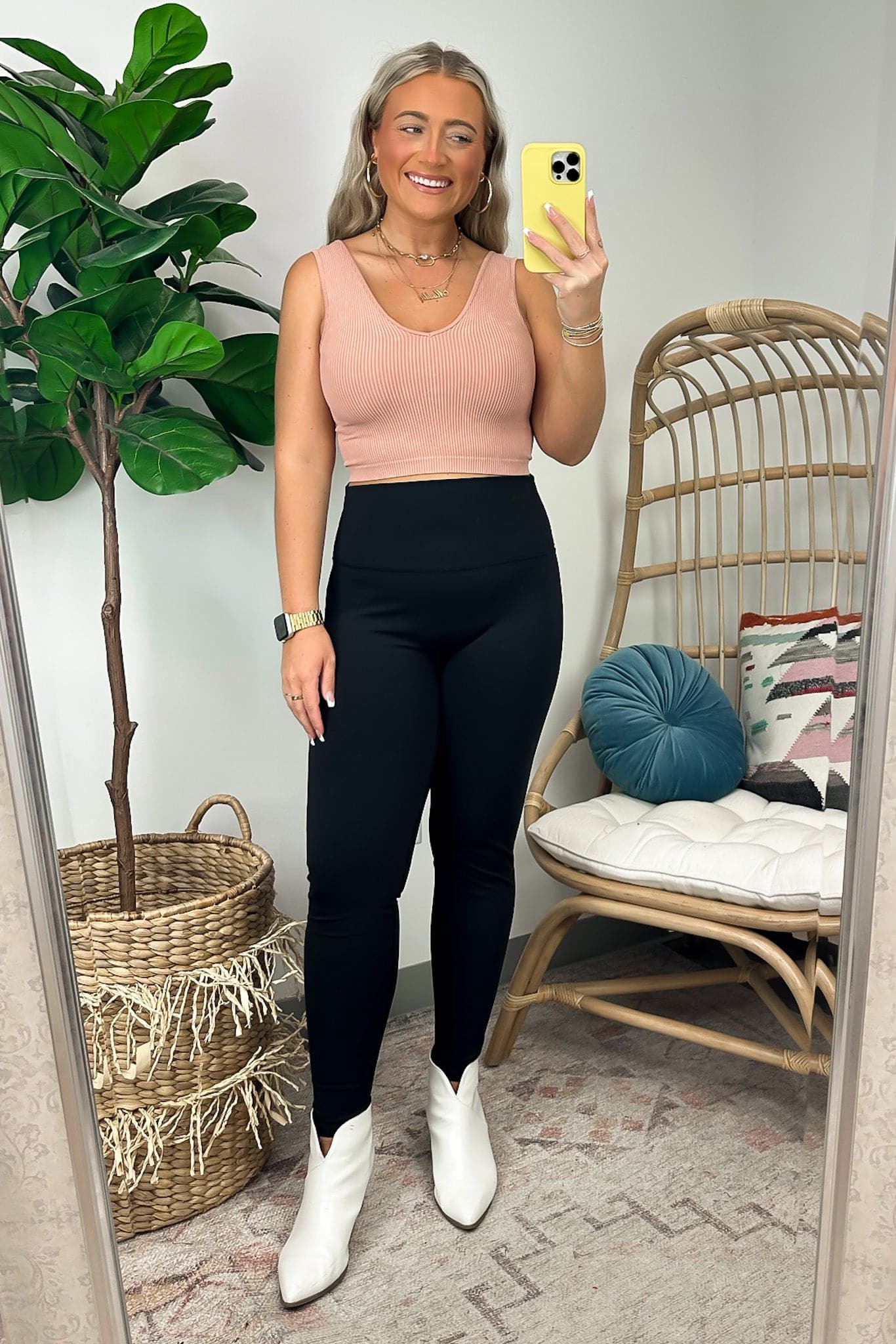 Ribbed Reversible Brami Top