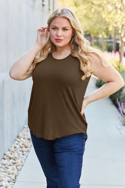 Everyday Ease Round Neck Tank (multiple color options)