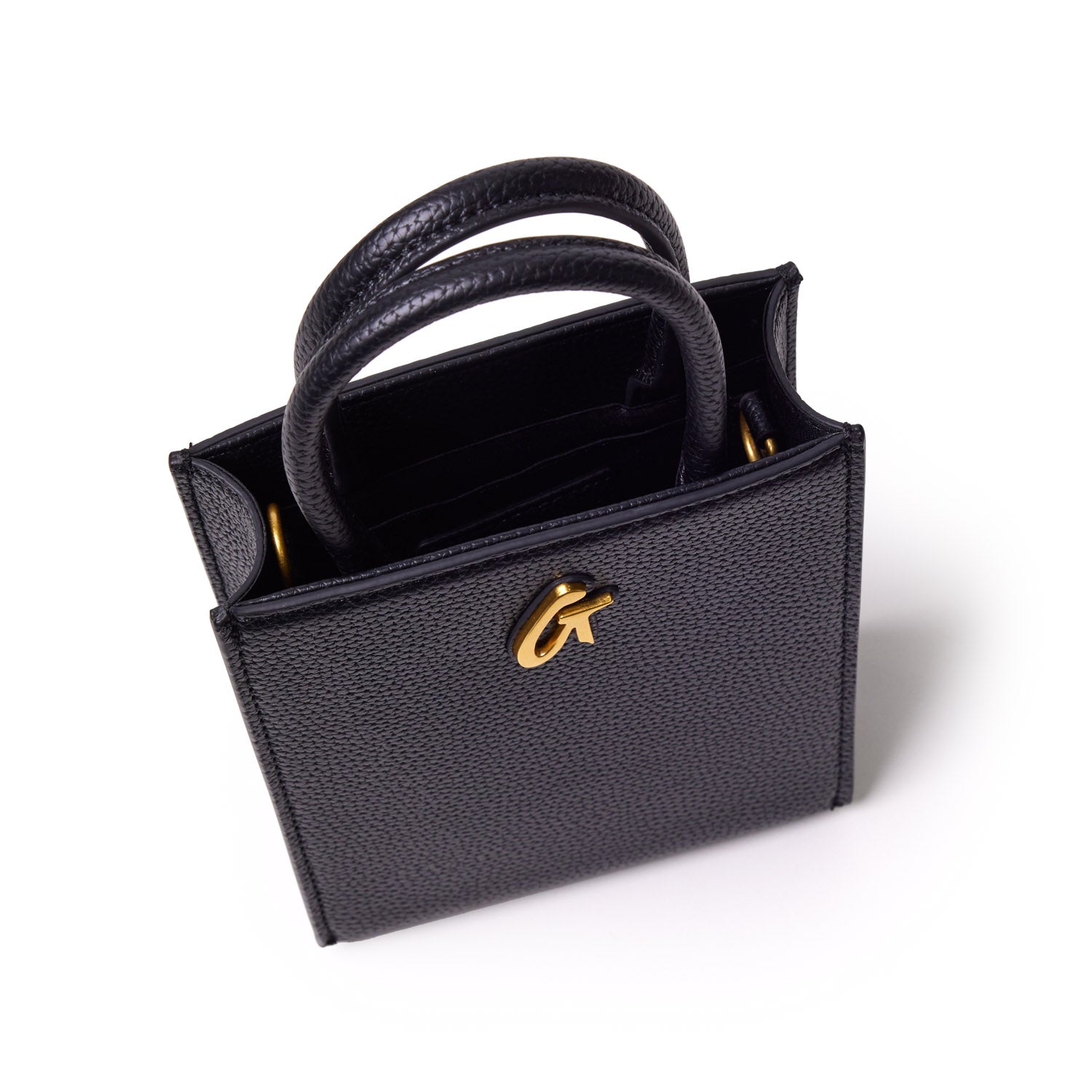 MINI PEBBLE TOTE - BLACK