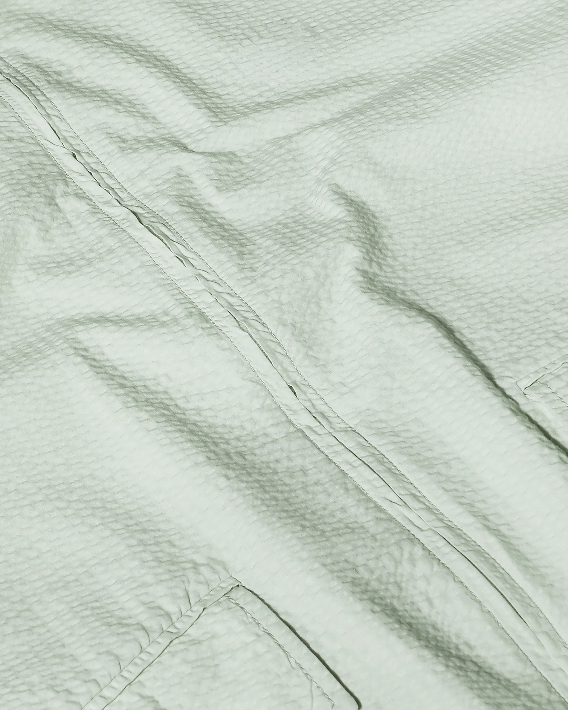 Versatile Comfortable Slim-Fit Light Green Cotton Jacket