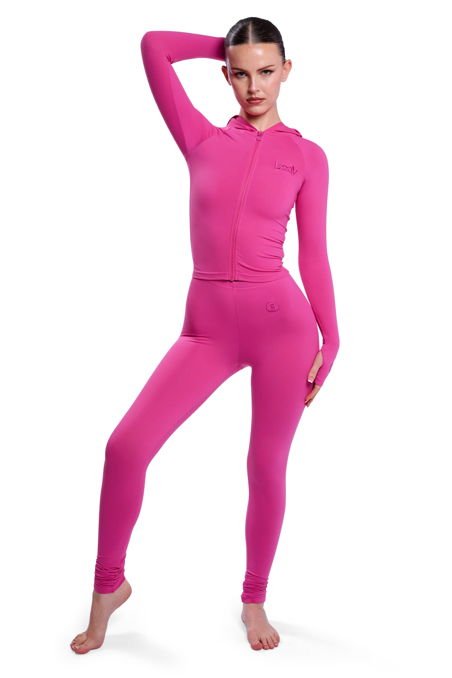 PRE-ORDER - BASICS HOODIE 2.0 (RASPBERRY ROSE)