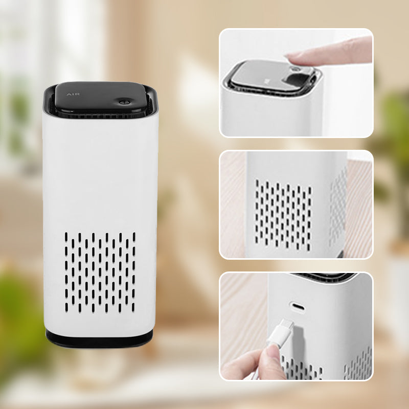 Compact Rechargeable Low Noise Air Purifier✨New Arrival——LIMIT TIME 50% OFF✨