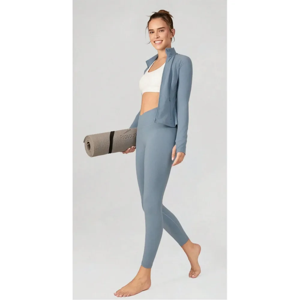 Jacket and Yoga Leggings Daily Set