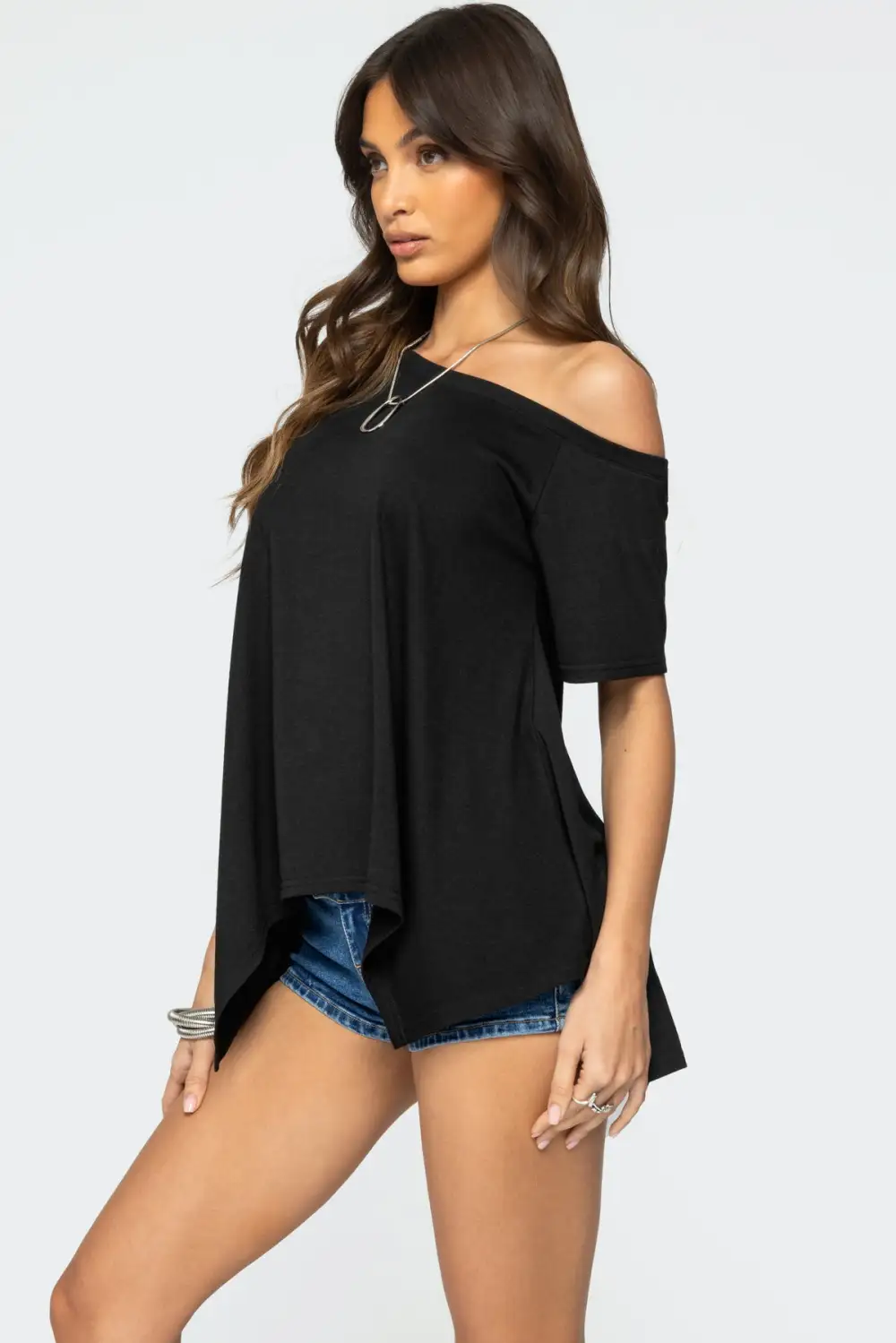 Shoulder Handkerchief Top (Less than $3!)