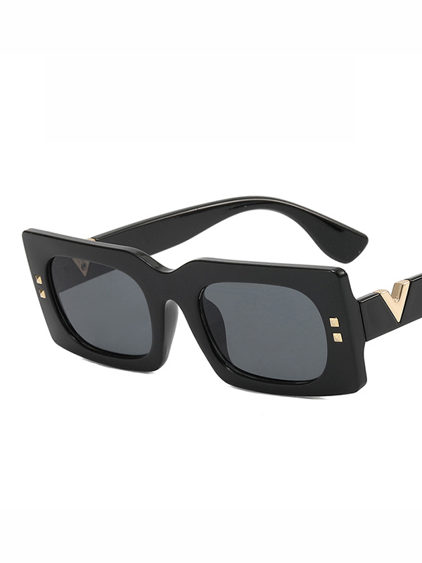 Geometric Sun-Protection Sunglasses Accessories