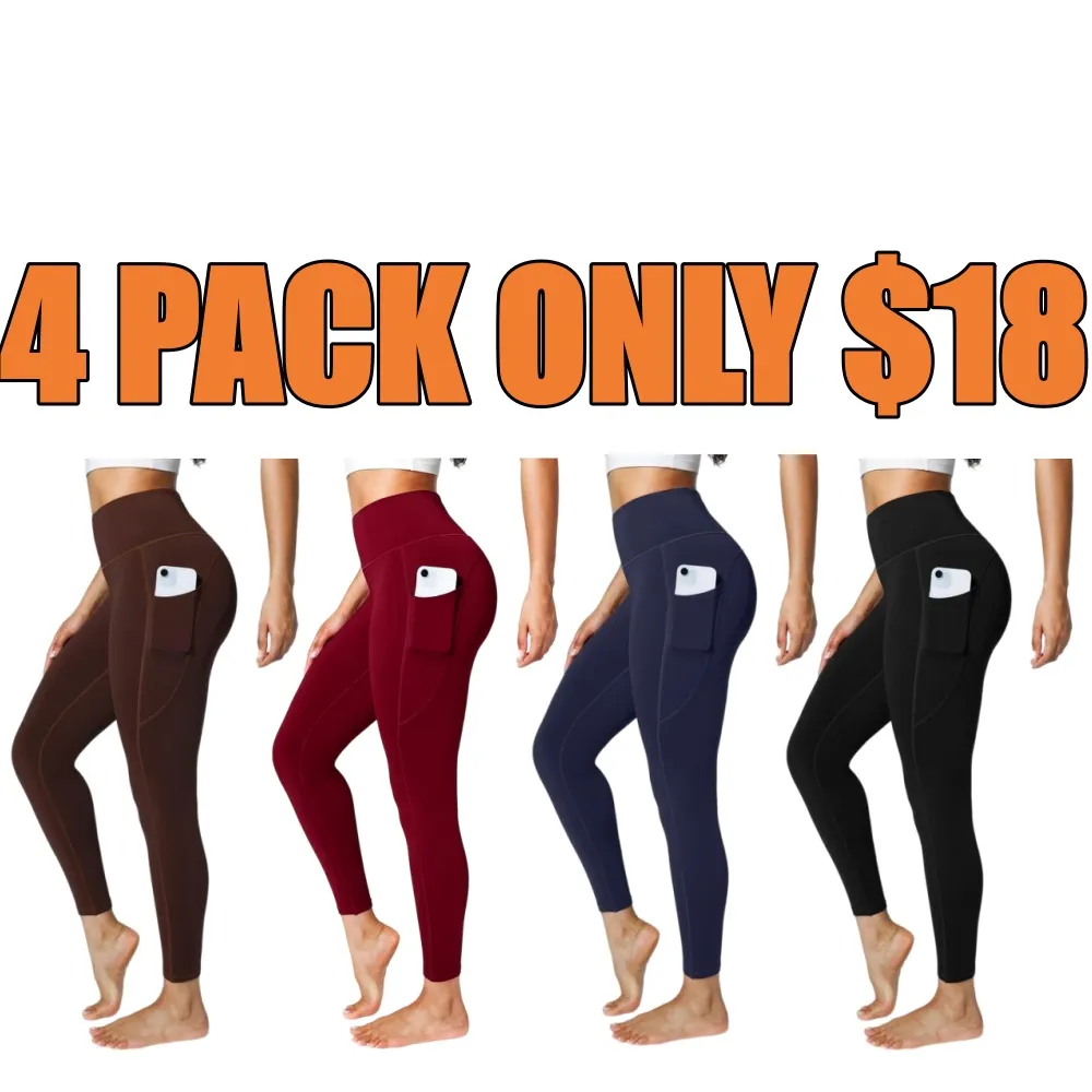 Women's High Waisted Thermal Waterproof Tummy Control Leggings